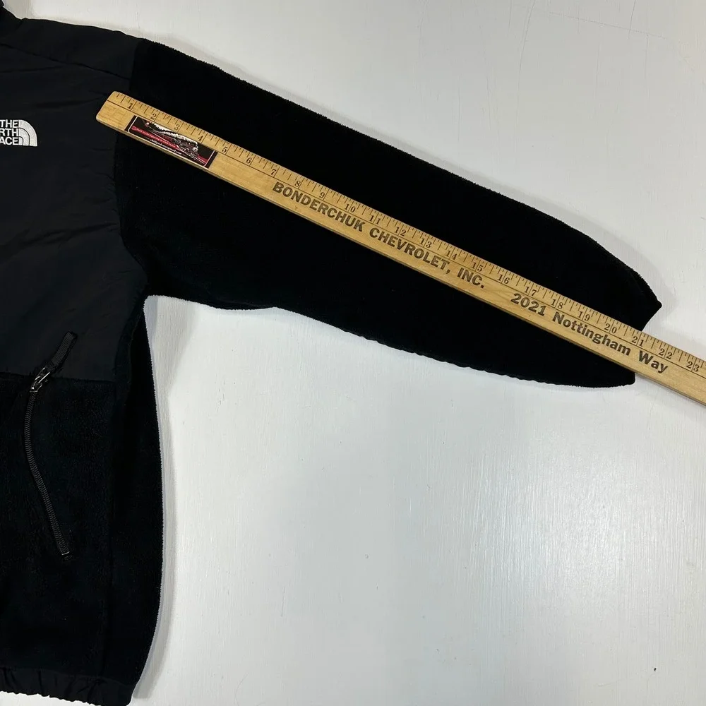 The North Face Boys Denali Polartec Fleece Jacket Black XL TG Full Zip